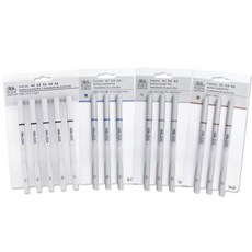 윈저앤뉴튼 파인라이너 컬러 3종 블랙 5종 세트, 쿨 그레이 3종세트, 총 수량