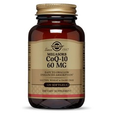 SOLGAR MAGASORB輔酶Q-10無糖軟膠囊 60mg, 120顆, 1罐