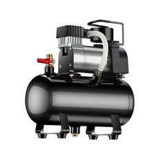 소형 콤프레샤 저소음 미니 에어 압축기 콤프레셔, 7. 220V/12V+6L, 1개