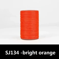 액세서리 주얼리 코드 꼬임 실 80 왁스 m 제작 0.45mm 폴리에스터 바느질 마크라메 팔찌 목걸이, 0.45 mm Diameter, SJ134 -bright orange, 1개