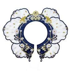 仿古雲肩馬臉裙漢服兒童配飾，精緻古典風，舒適親膚面料，節慶表演日常穿搭皆宜