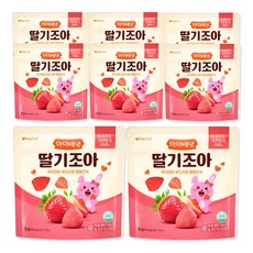 아이배냇 딸기조아 동결건조 과일칩, 15g, 8개