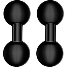 오토바이 차량용 17mm 17mm 볼 마운트 연장 탄환 2개 GPS 휴대폰 스포츠 전기 장치 마운트 업계 표준 듀얼 볼 소켓 마운트