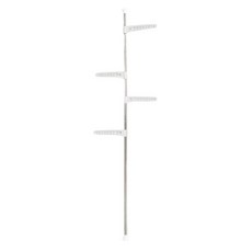 스탠딩 스텐 폴행거 옷방, 실버, 날개3개