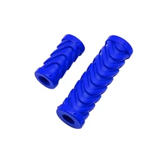 1쌍 범용 오토바이 시프터 보호 고무 미끄럼 방지 커버 풋 패드 페달 기어 변속 소프트 케이스 차량 액세서, 06 Blue