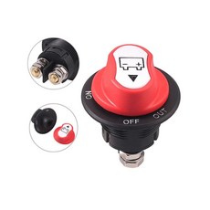 電瓶斷電開關 旋鈕式斷電保護器, 1個, 50A