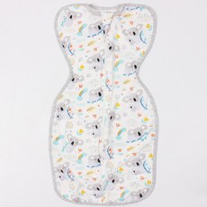 LELE 嬰兒舒眠包巾 柔軟透氣拉鍊式設計