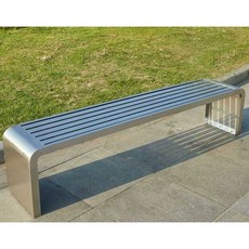 스테인레스 벤치 장의자 평벤치 옥외용 상품 옥상 공원 (304 스틸)100x40x45cm, (304 스틸)120x40x45cm