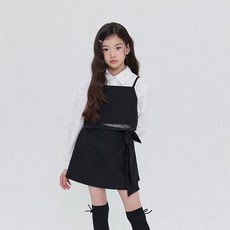 여아 키즈 뷔스티에 아동 주니어 나시 크롭 조끼