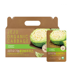 풀무원녹즙 제주 유기농 NFC 양배추 주스 세트, 70ml, 30개