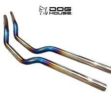 DOG HOUSE 惡搞 手工廠 鈦合金 細把, 亮面鈦燒色, 1個