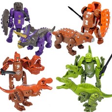 다이노맥스 공룡 변신 합체 로봇, 선택5.4종셋트, 1개