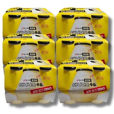 빙그레 바나나맛 단지우유 제로 무가당 240ml x 24개