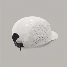 세컴 빠른 건조 스포츠 통풍 러닝 모자, 오프화이트, 1개