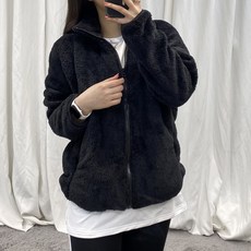 VANANA2 保暖蟒蛇毛中性高領純羊毛