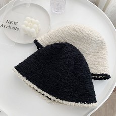 블랙폰드 부클 뽀글이 니트 벙거지 LM-0538 1003759EA pon+3393ou