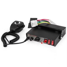 경찰 화재 사이렌 PA 스피커 마이크 시스템 호스트 큰 소리 경보 200W 9 V, 12V, 한개옵션2
