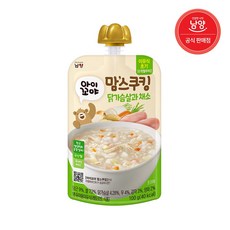맘스쿠킹 이유식 6개월부터, 100g, 1개, 닭가슴살과 채소