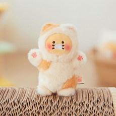 KAKAO FRIENDS 춘식이는 최고양 키링인형 얼룩냥_춘식이 385786, NONE, 1개