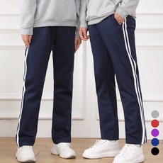 턴키 남녀공용 빅사이즈 두줄 스판 트레이닝 긴바지 SP-4222