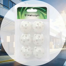 골프공 플라스틱 구멍볼 6개입 초보연습볼 골프볼 스크린골프 필드용품 골프용품 초보공