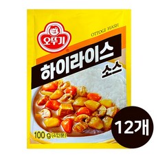 오뚜기 하이라이스소스, 100g, 12개