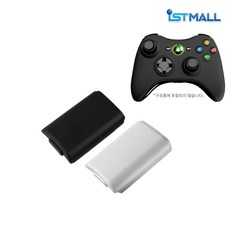 XBOX360 컨트롤러 패드 건전지 배터리 커버 교체 수리, 블랙, 1개