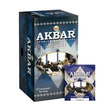 아크바 얼 그레이 베르가못 향 홍차 25티백(2gx25개입) 1곽