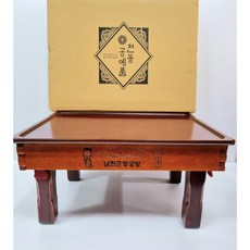 남원춘향공방 접이식 밥상 직사각상 교자상 좌식밥상 6인(690mm*510*260mm), 6인(690mm*510mm*260mm)