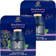 불스원 그라스 디퓨져블루 100ml 차량용방향제, 블루 블랙베리, 2개