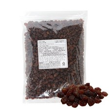 미국산 프리미엄 건포도 대용량 견과류 건강간식, 1개, 1kg