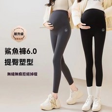 孕婦鯊魚褲春秋加絨加厚高腰顯瘦孕婦褲保暖瑜伽褲打底褲外穿冬季