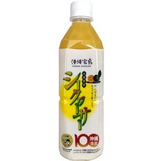오키나와물산기업연합 우람한 산 시콰서 100% 500ml, 1개