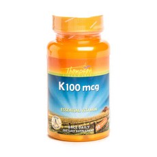 THOMPSON 維生素K膠囊 100mcg, 1個, 30 件