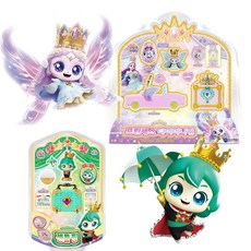 프린세스 캐치티니핑 다이아나핑 + 젠틀핑 피규어 묶음 세트 크리스마스 인기 여아 완구 장난감, 1세트