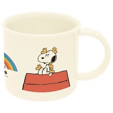 卡通兒童漱口杯 可愛造型 輕巧耐用 刷牙好夥伴, 米白色, 1個