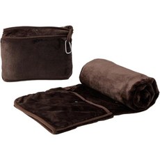 윌러스 항공기 사무실 소프트 담요 담요 던지기 어깨 출장 여행 여름용 캠핑 휴대 및 보관이 편리함 벽걸이 수납 컴팩트 휴대용 쿠션, Braun