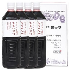 복분자 진액 원액 즙 1L [고창동막골농장], 4개