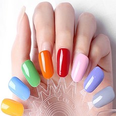 한스밀 네일연습소품 디자인연습팁, 투명