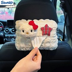 차량용 걸이형 휴지 케이스 귀여운 캐릭터 디자인 자동차 인테리어 소녀감성 수납, IPJJ45-KTM