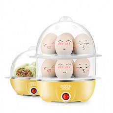 찐노마진몰 계란찜기 에그 쿠커 스티머 달걀찜기, 2단 슈베린