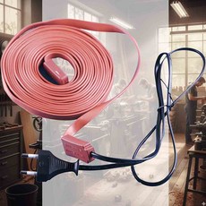 동파방지기 일반형 5M 옥외수도관 겨울철계량기 보일러관 히팅케이블 길이선택 결빙방지, 1