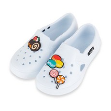 국내백화점 에이블팩토리 실내화 달콤 디저트 EVA 국내생산 아동 초등 학생 학교 슬리퍼 (BK파우치증정)