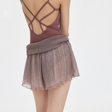 텍스처 기모 발레 타이파 하이웨스트 쇼츠 프리사이즈 쇼츠