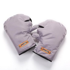 올원픽 자전거핸들워머 방한토시 핸들 핸드워머 겨울, 그레이반사스타일