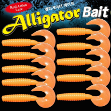 JRC 엘리게이터 와인드4인치 그럽 우럭광어웜 쏘가리 농어 배스 빅마마글럽, PA30