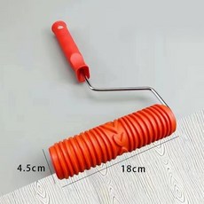 나무결 무늬 롤러 패턴 페인트 벽면 브러시 나무 브러쉬 페인팅 도구, C.2003X(4인치)