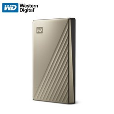 Western Digital 威騰 WD My Passport Ultra 2.5吋 2TB 行動硬碟 霧面金