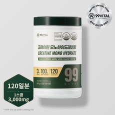 99바이탈 크레아틴 모노하이드레이트, 1개, 360g