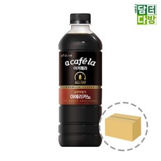 아카페라 올데이 아메리카노 1000ml (6페트) eve*97481aU, 1L, 6개